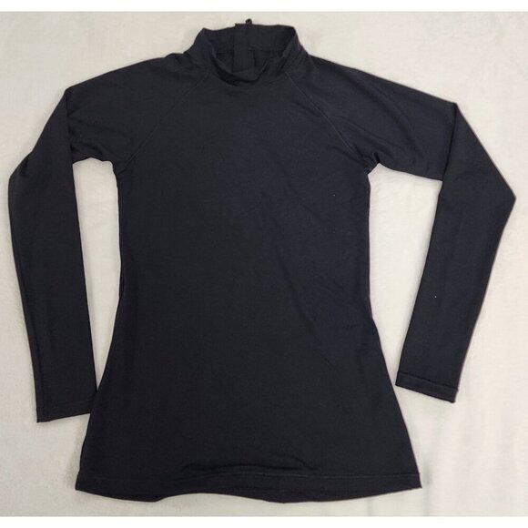 NWOT Athleta North Point Rashguard Swim Longsleeve Top in Black, Size Small. - Picture 4 of 7